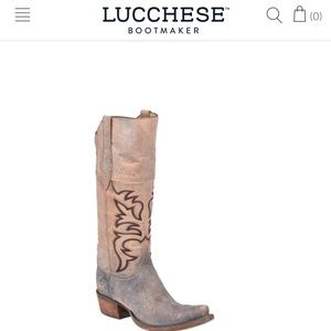 Lucchese Brown/Grey Boots